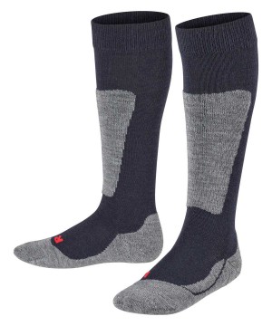 Falke Active Ski Knee-high Socks Sokken Kinderen Blauw | XUR-392680