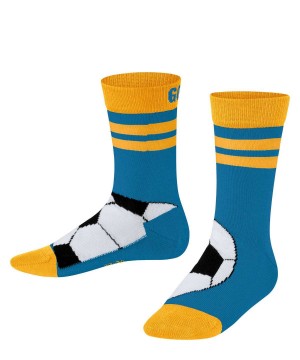 Falke Active Soccer Socks Sokken Kinderen Blauw | AHK-764150