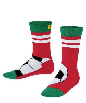 Falke Active Soccer Socks Sokken Kinderen Rood | MGS-915678