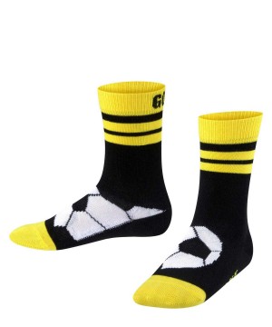 Falke Active Soccer Socks Sokken Kinderen Zwart | JGK-384169