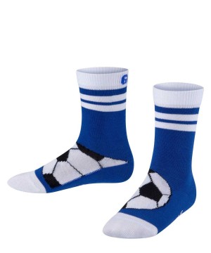 Falke Active Soccer Socks Sokken Kinderen Blauw | LVC-649512