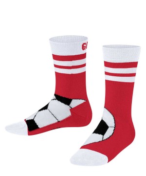 Falke Active Soccer Socks Sokken Kinderen Rood | YAI-874135