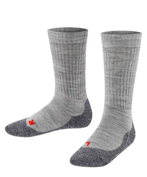 Falke Active Warm Socks Sokken Kinderen Grijs | MIZ-082679