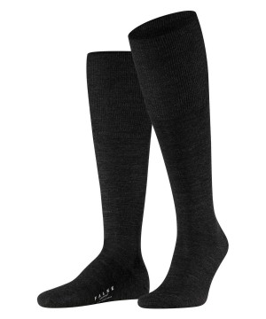 Falke Airport Knee-high Socks Sokken Heren Grijs | UJP-354906