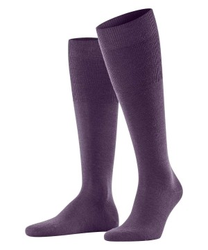 Falke Airport Knee-high Socks Sokken Heren Blauw | CWD-813042