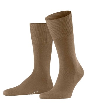 Falke Airport Socks Sokken Heren Bruin | ZHV-273145