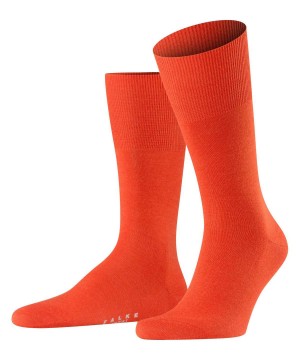 Falke Airport Socks Sokken Heren Oranje | VYI-196508