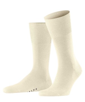 Falke Airport Socks Sokken Heren Wit | FXM-846305