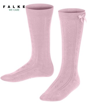 Falke Ajour Knee-high Socks Sokken Kinderen Roze | GFZ-023419