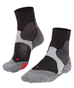 Falke BC3 Comfort Biking Short sock Sports Socks Dames Zwart | IXT-921345