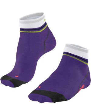 Falke BC Impulse Short Biking Short sock Sports Socks Dames Paars | XID-860954