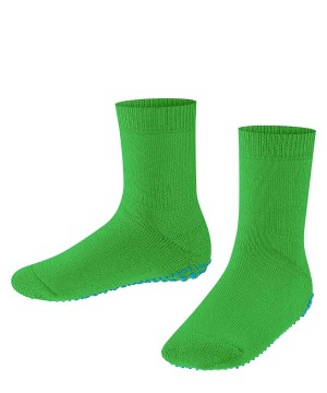 Falke Catspads House socks Sokken Kinderen Groen | WEB-946523