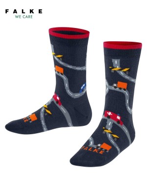 Falke City Life Socks Sokken Kinderen Blauw | GWY-135072