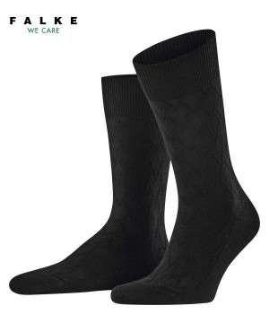 Falke Classic Tale Socks Sokken Heren Zwart | XAD-514802