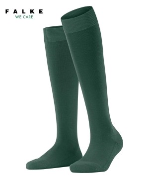 Falke ClimaWool Knee-high Socks Sokken Dames Groen | OHS-706152