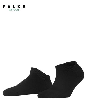 Falke ClimaWool Sneaker socks Sokken Dames Zwart | UDR-895430