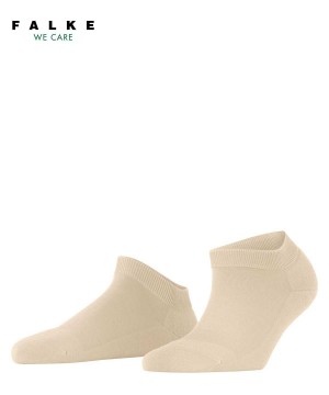 Falke ClimaWool Sneaker socks Sokken Dames Beige | CVP-572394