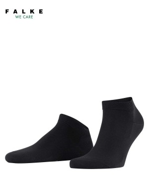 Falke ClimaWool Sneaker socks Sokken Heren Zwart | ZDF-506349