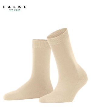 Falke ClimaWool Socks Sokken Dames Beige | ULR-831964