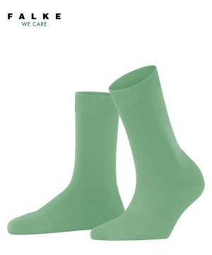 Falke ClimaWool Socks Sokken Dames Groen | FTE-182730