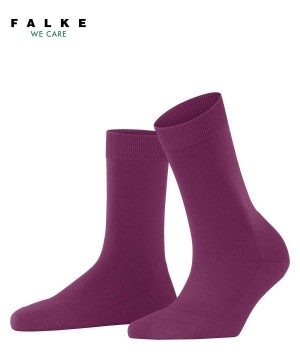 Falke ClimaWool Socks Sokken Dames Paars | ZMS-734618