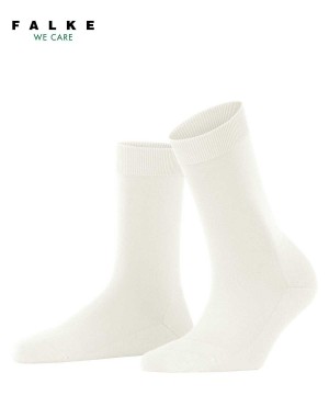 Falke ClimaWool Socks Sokken Dames Wit | TMR-432819