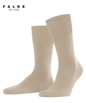 Falke ClimaWool Socks Sokken Heren Beige | GWJ-576239