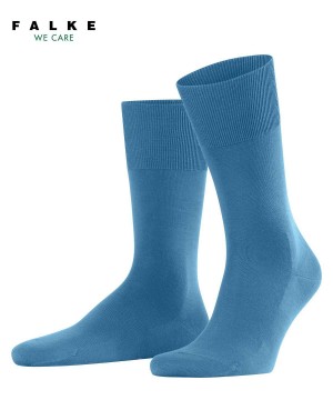 Falke ClimaWool Socks Sokken Heren Blauw | VBR-614528