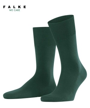 Falke ClimaWool Socks Sokken Heren Groen | NBX-275410