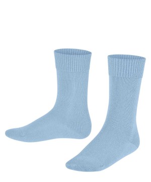 Falke Comfort Wool Socks Sokken Kinderen Blauw | HOE-649381