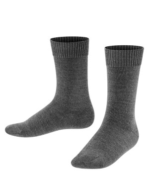 Falke Comfort Wool Socks Sokken Kinderen Grijs | KOZ-764980