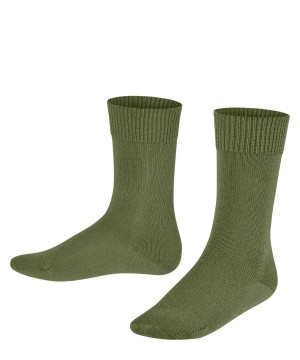 Falke Comfort Wool Socks Sokken Kinderen Groen | TNX-984673