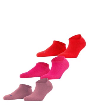 Falke Cool Kick 3-Pack Socks Sokken Dames Multicolored | HOS-851237