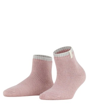 Falke Cosy Plush Short sock Sokken Dames Roze | SZU-326475