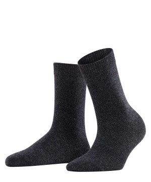 Falke Cosy Wool Socks Sokken Dames Grijs | FVP-451876