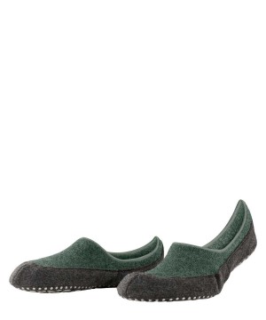 Falke Cosyshoe House socks Sokken Heren Groen | OEV-281607