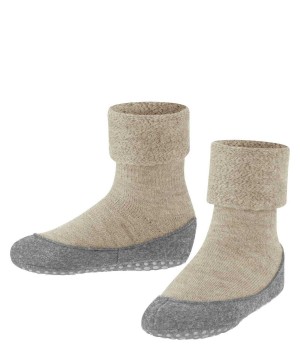 Falke Cosyshoe Minis Slippers House Socks & Slippers Kinderen Beige | AJB-357268