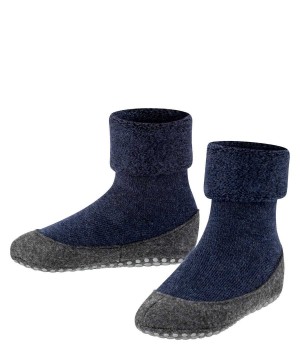 Falke Cosyshoe Minis Slippers House Socks & Slippers Kinderen Blauw | FZS-786543