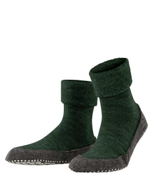 Falke Cosyshoe Slippers House Socks & Slippers Heren Groen | DCV-140783