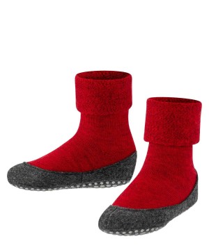 Falke Cosyshoe Teens Slippers House Socks & Slippers Kinderen Rood | GVS-785069