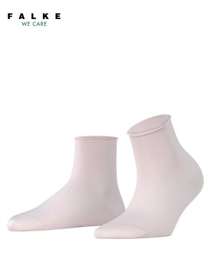 Falke Cotton Touch Short sock Sokken Dames Roze | QDO-465193