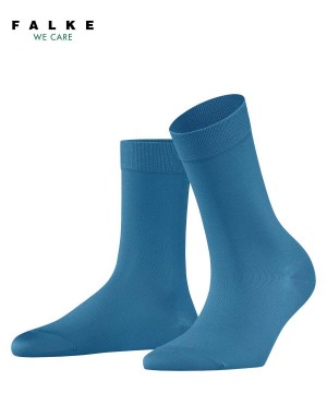 Falke Cotton Touch Socks Sokken Dames Blauw | SEF-714680