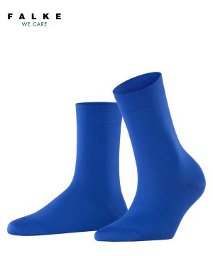 Falke Cotton Touch Socks Sokken Dames Blauw | FXP-608412