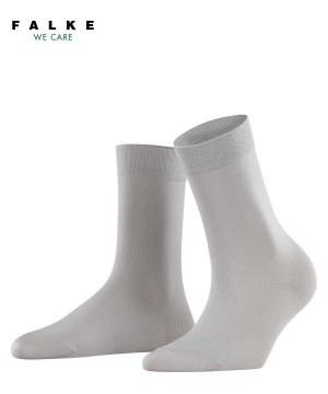 Falke Cotton Touch Socks Sokken Dames Grijs | OSK-726495