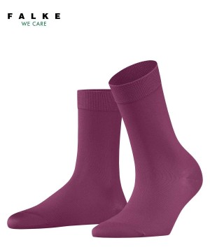 Falke Cotton Touch Socks Sokken Dames Paars | VUI-920567