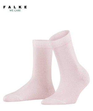 Falke Cotton Touch Socks Sokken Dames Roze | XCG-895306