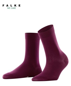 Falke Cotton Touch Socks Sokken Dames Rood | DEY-510693