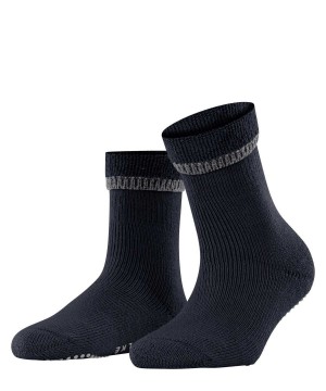 Falke Cuddle Pads House socks Sokken Dames Blauw | SDO-496721