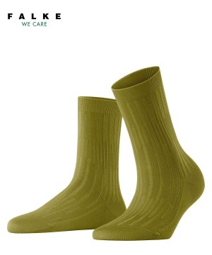 Falke Dash Rib Socks Sokken Dames Groen | SBO-639780