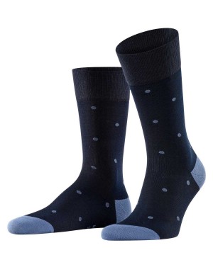 Falke Dot Socks Sokken Heren Blauw | OAD-490651